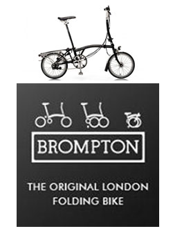 Brompton folding bikes
