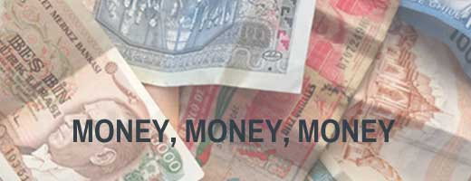 Money to finance sailing around the world